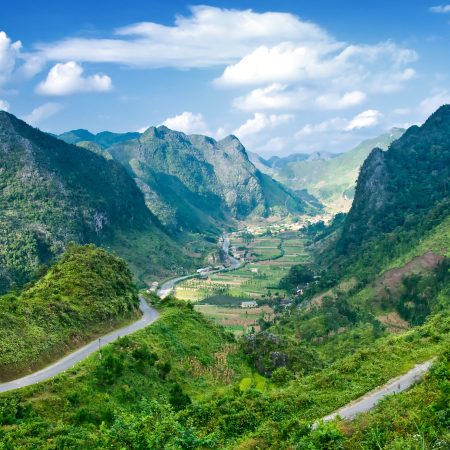 Sung La Village In Hagiang Province, Vietnam