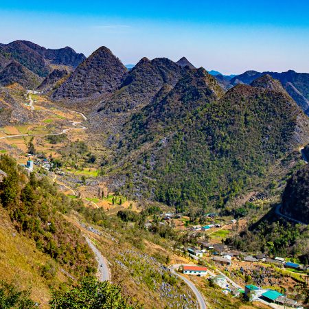 Dong Van Geological Rock Plateau, Ha Giang Province, Vietnam